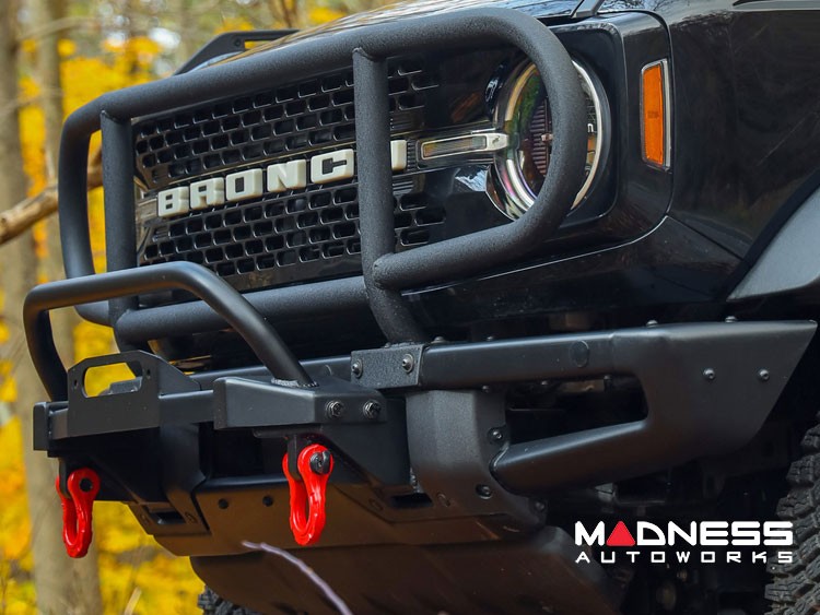 Ford Bronco Front Bull Bar Winch Mount Modular Front Bumper IAG ILine